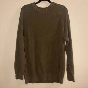 French Connection Green Crewneck Sweater